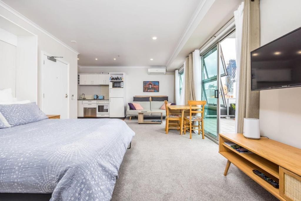 Appartamento Waterfront Studio 56 Auckland Viaduct Esterno foto